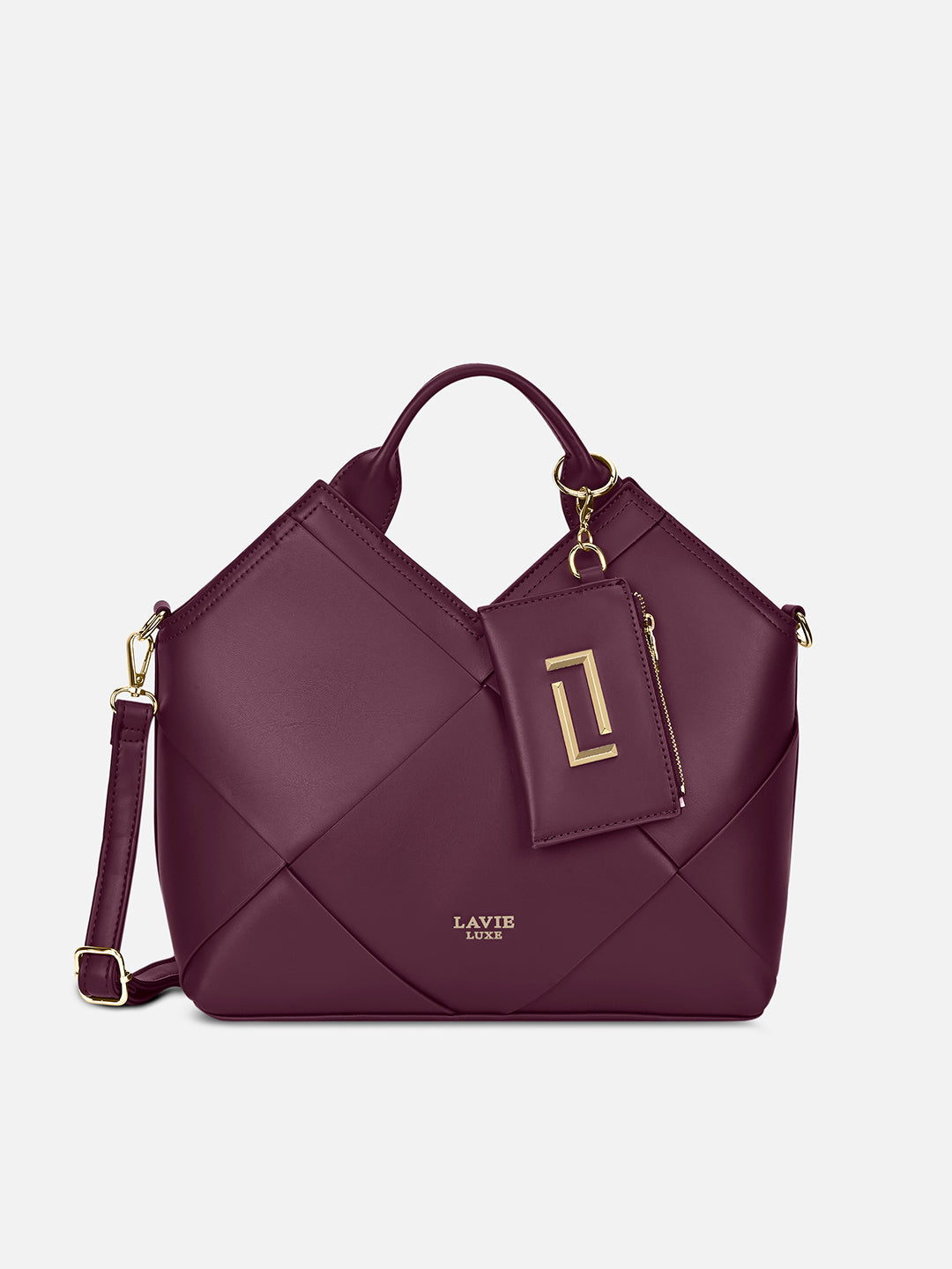 Crossway26 Medium Satchel Bag Wine