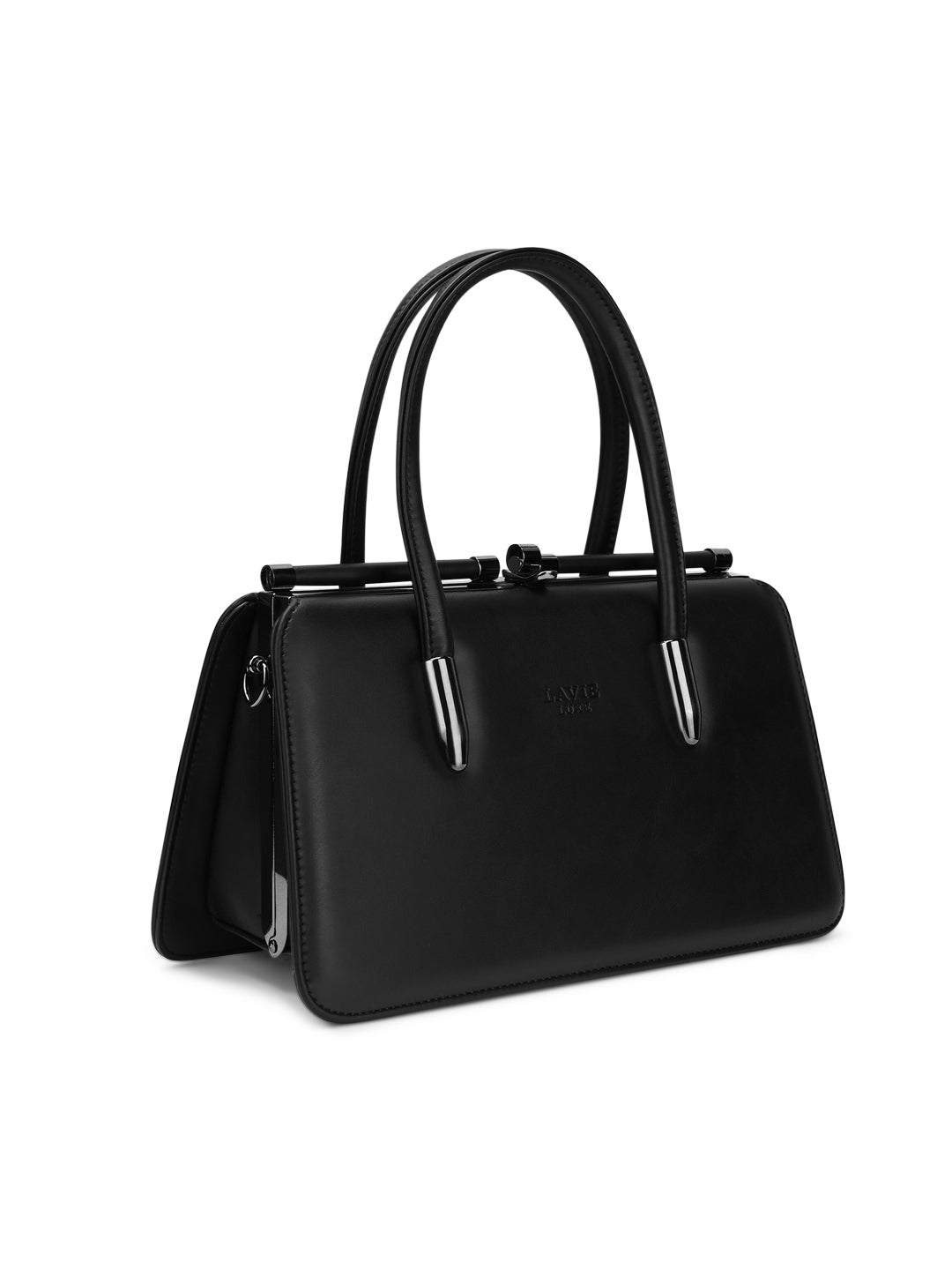 Book Dual Handle Medium Frame Bag Black