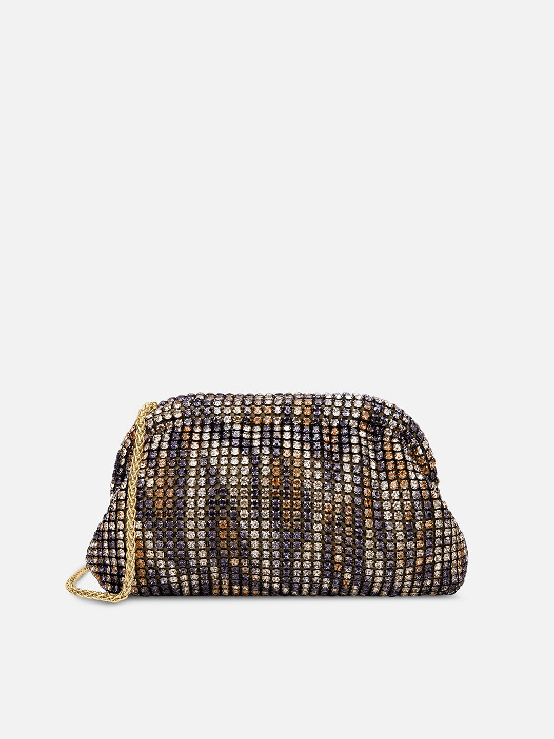 Gem Frame Small Sling Bag Black Ombre