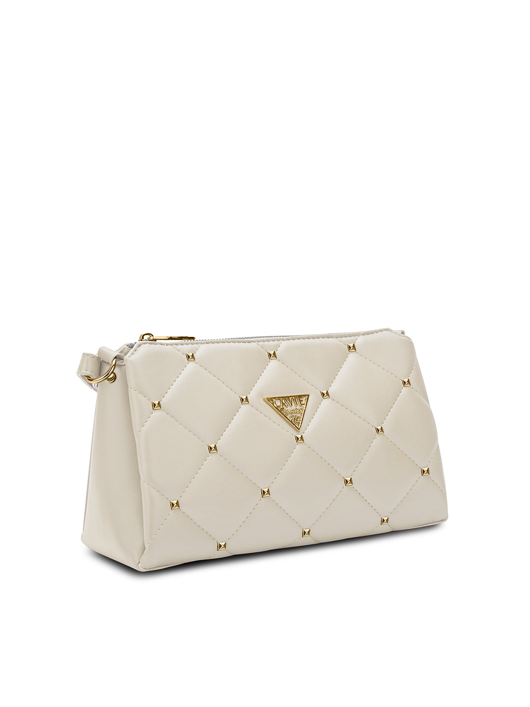 Stud Mesa 3 Compartments Sling Bag