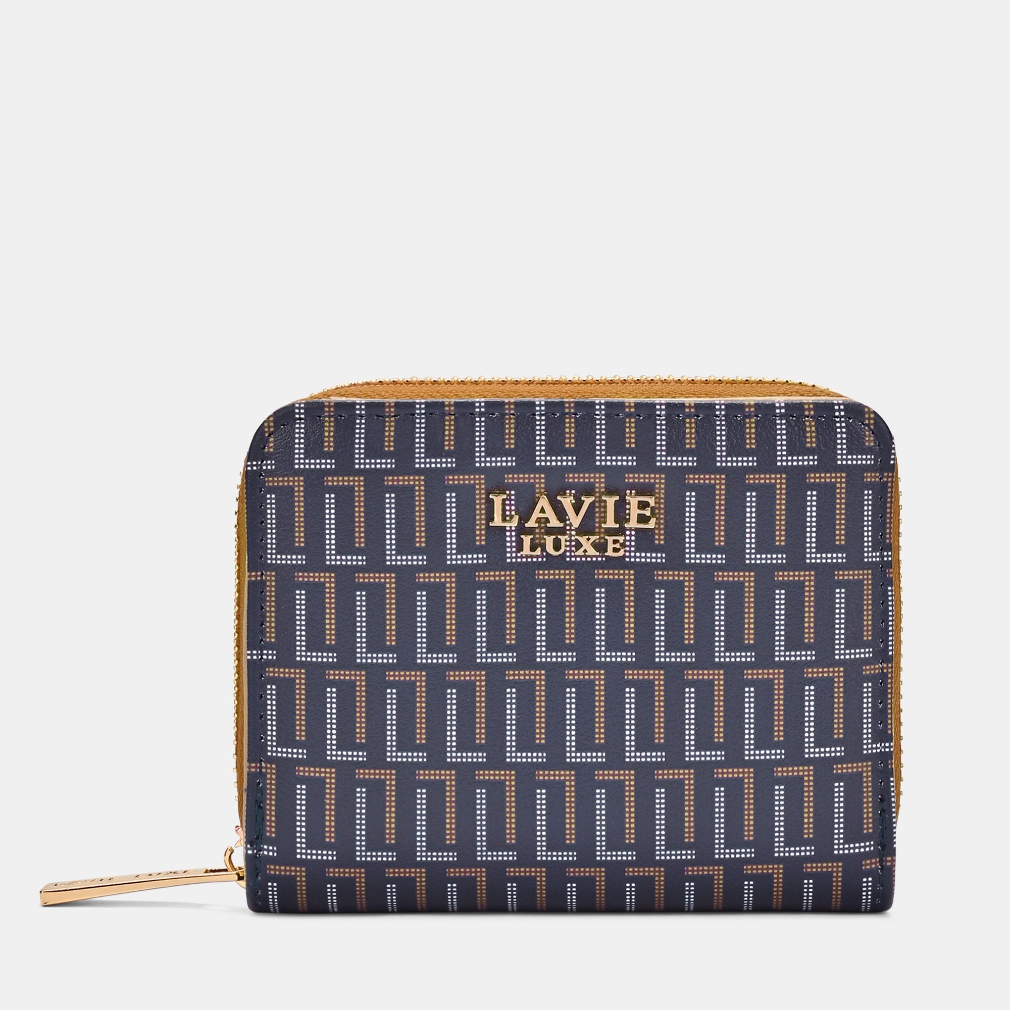 Mono Flap25 Zip Around Small Wallet