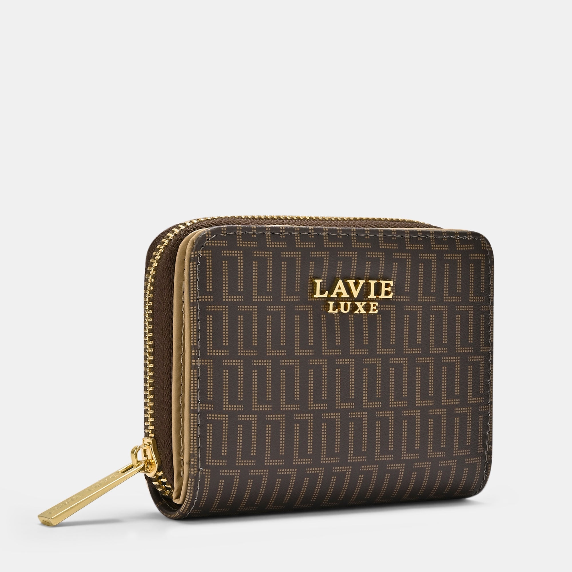 Mono Flap25 Zip Around Small Wallet