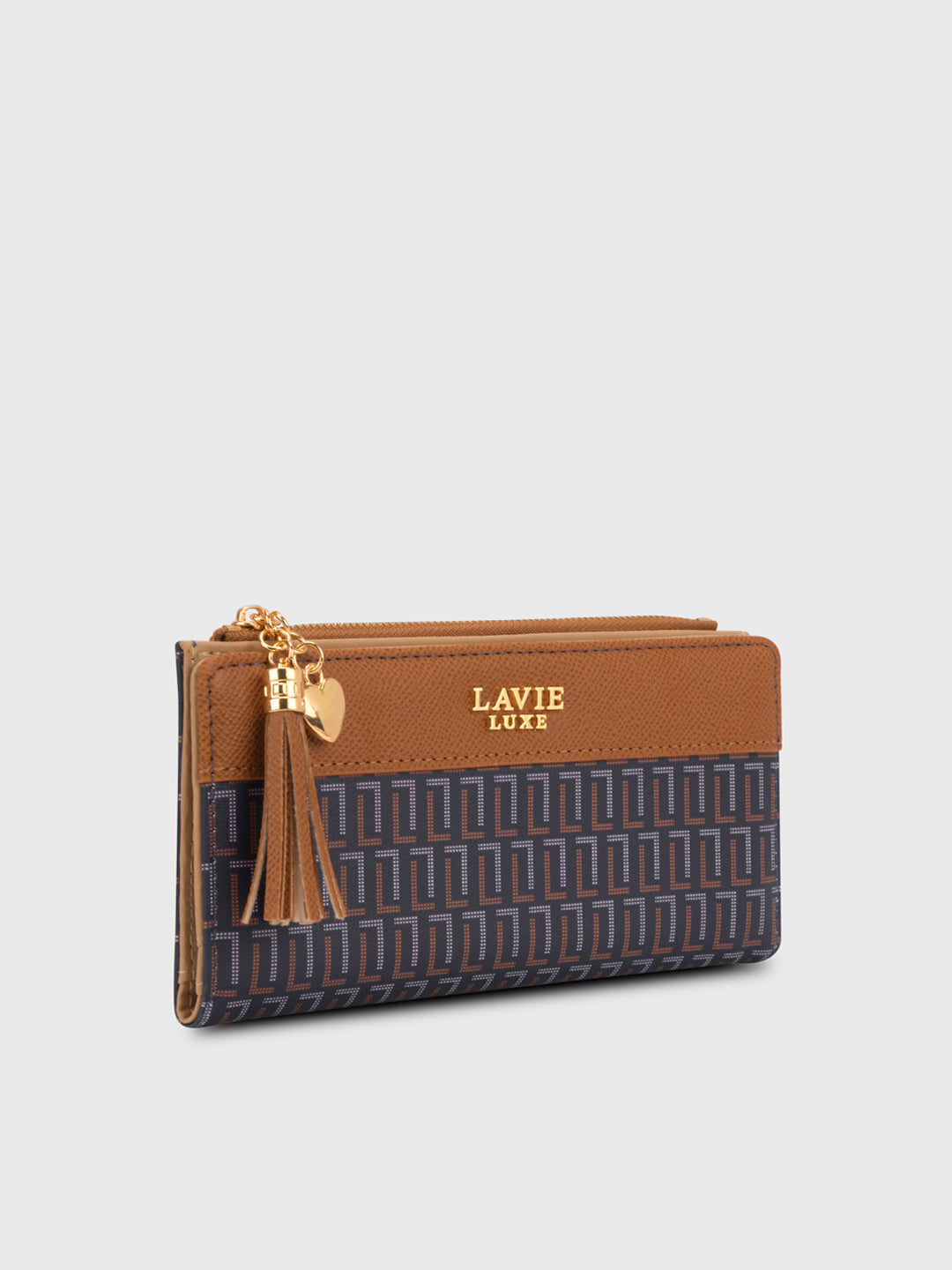 Mono Safain25 Large Bifold Zip Wallet